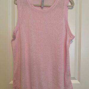 Pink Athleta Breezy Tank